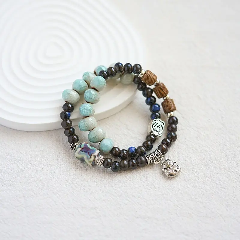 Jingdezhen Ceramic Beaded Bracelet for Women - Image 28
