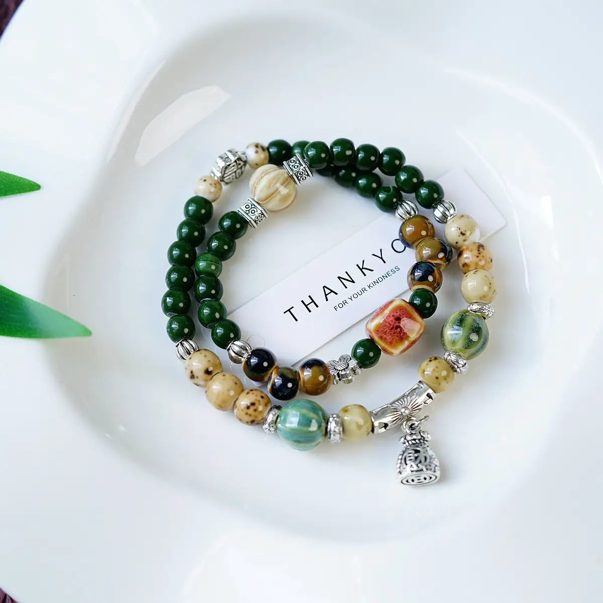 Jingdezhen Ceramic Beaded Bracelet for Women - Image 32