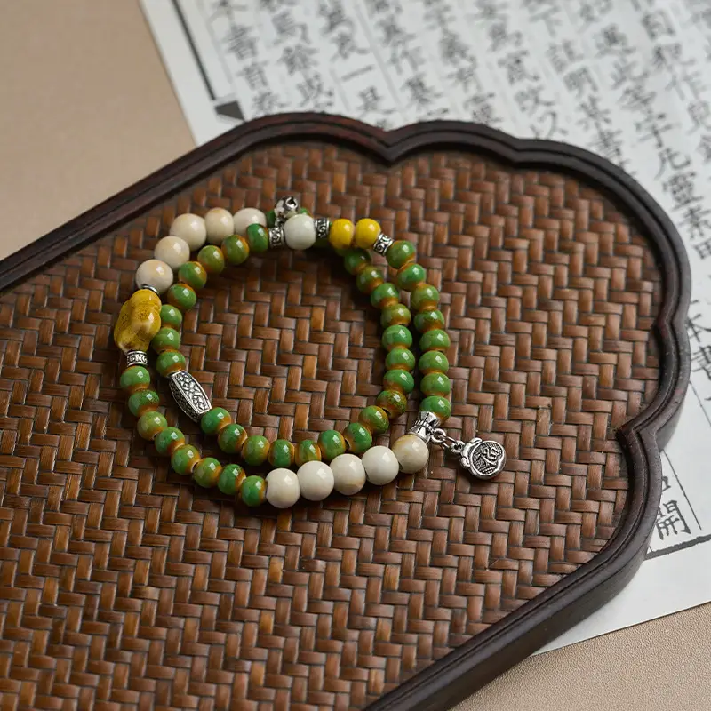 Jingdezhen Ceramic Beaded Bracelet for Women - Image 35