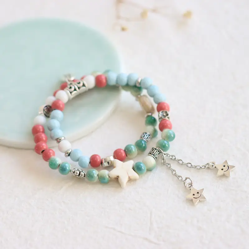 Jingdezhen Ceramic Beaded Bracelet for Women - Image 38