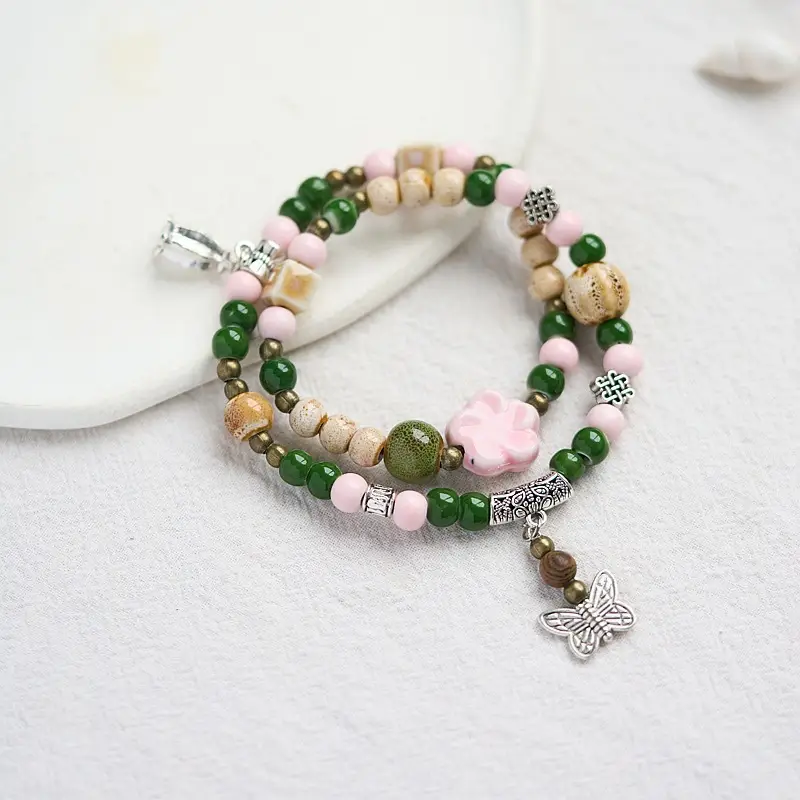 Jingdezhen Ceramic Beaded Bracelet for Women - Image 39