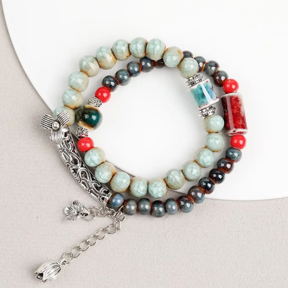 Jingdezhen Ceramic Beaded Bracelet for Women - Image 40