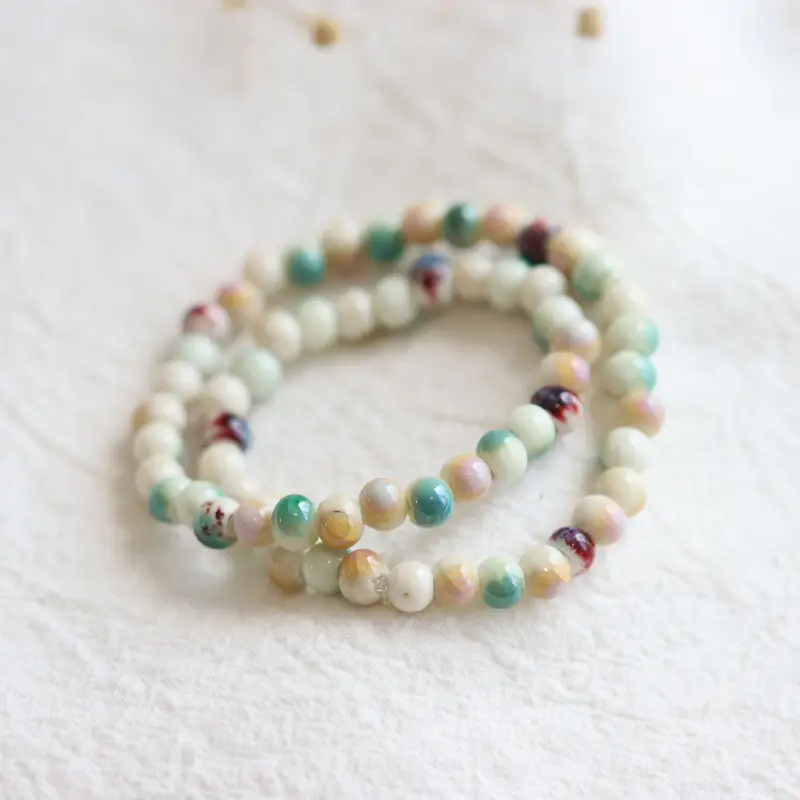 Jingdezhen Ceramic Beaded Bracelet for Women - Image 47