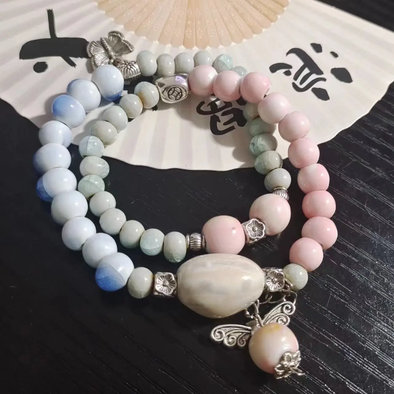 Jingdezhen Ceramic Beaded Bracelet for Women - Image 5