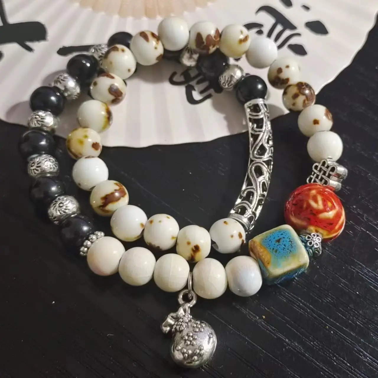 Jingdezhen Ceramic Beaded Bracelet for Women - Image 8