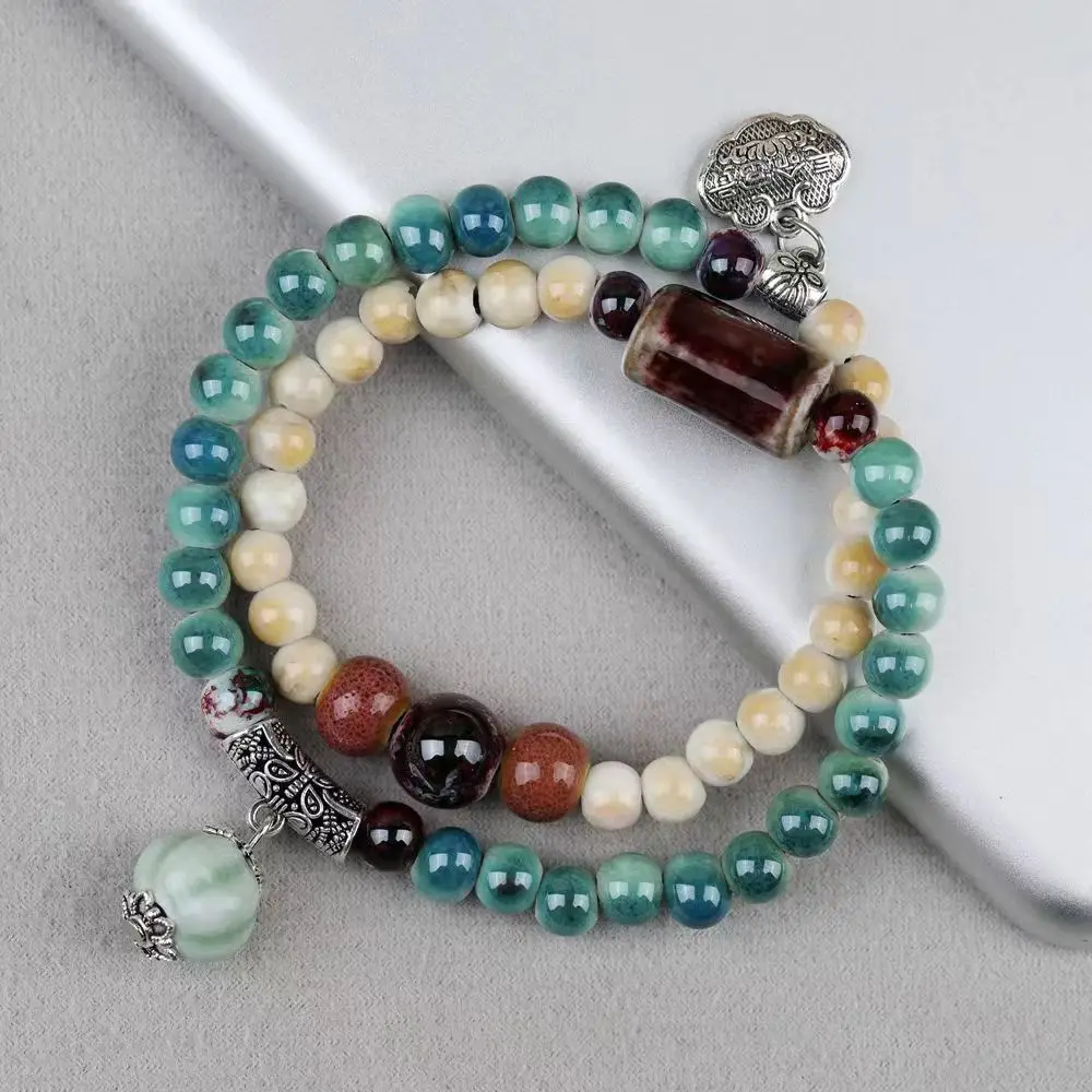 Jingdezhen Ceramic Beaded Bracelet for Women - Image 9