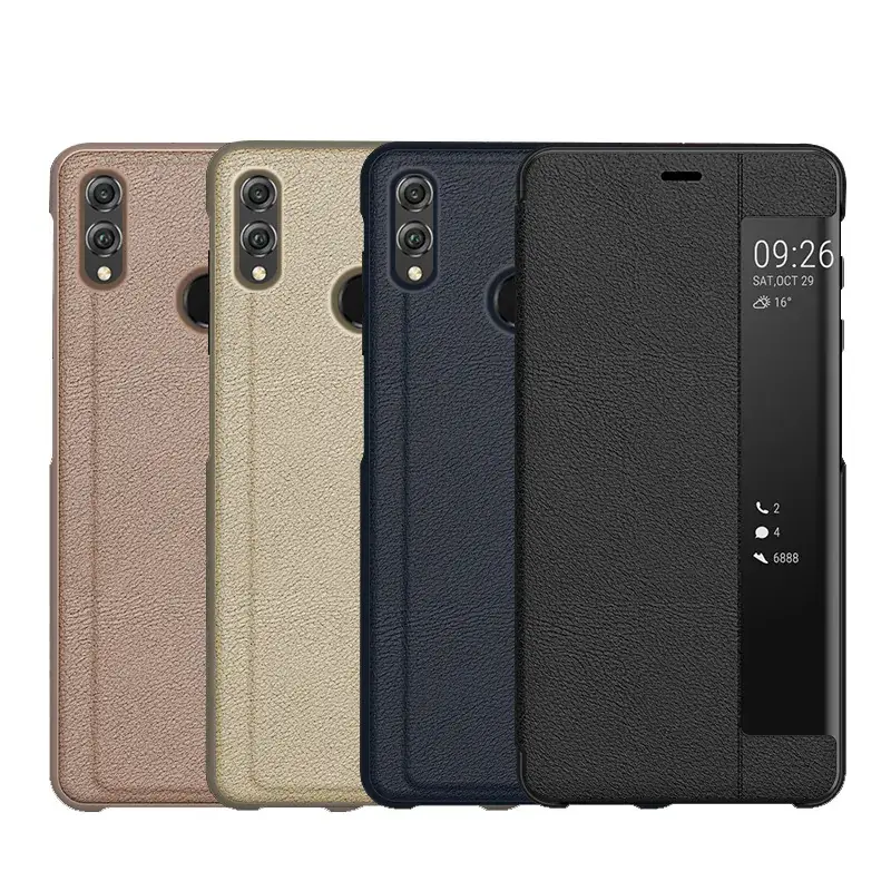 Huawei Honor 30 Leather Protective Case with Side Window Display - Image 9