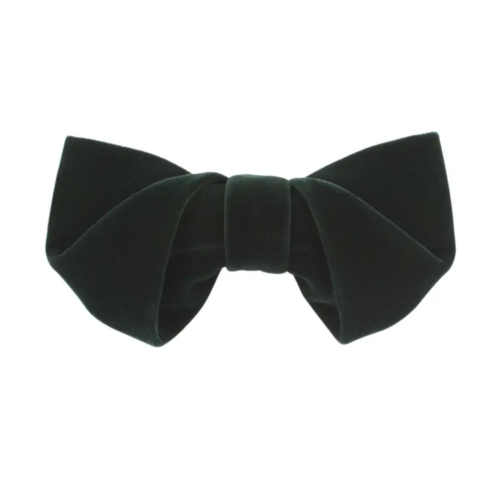 Red Velvet Bow Tie for Men - Image 2