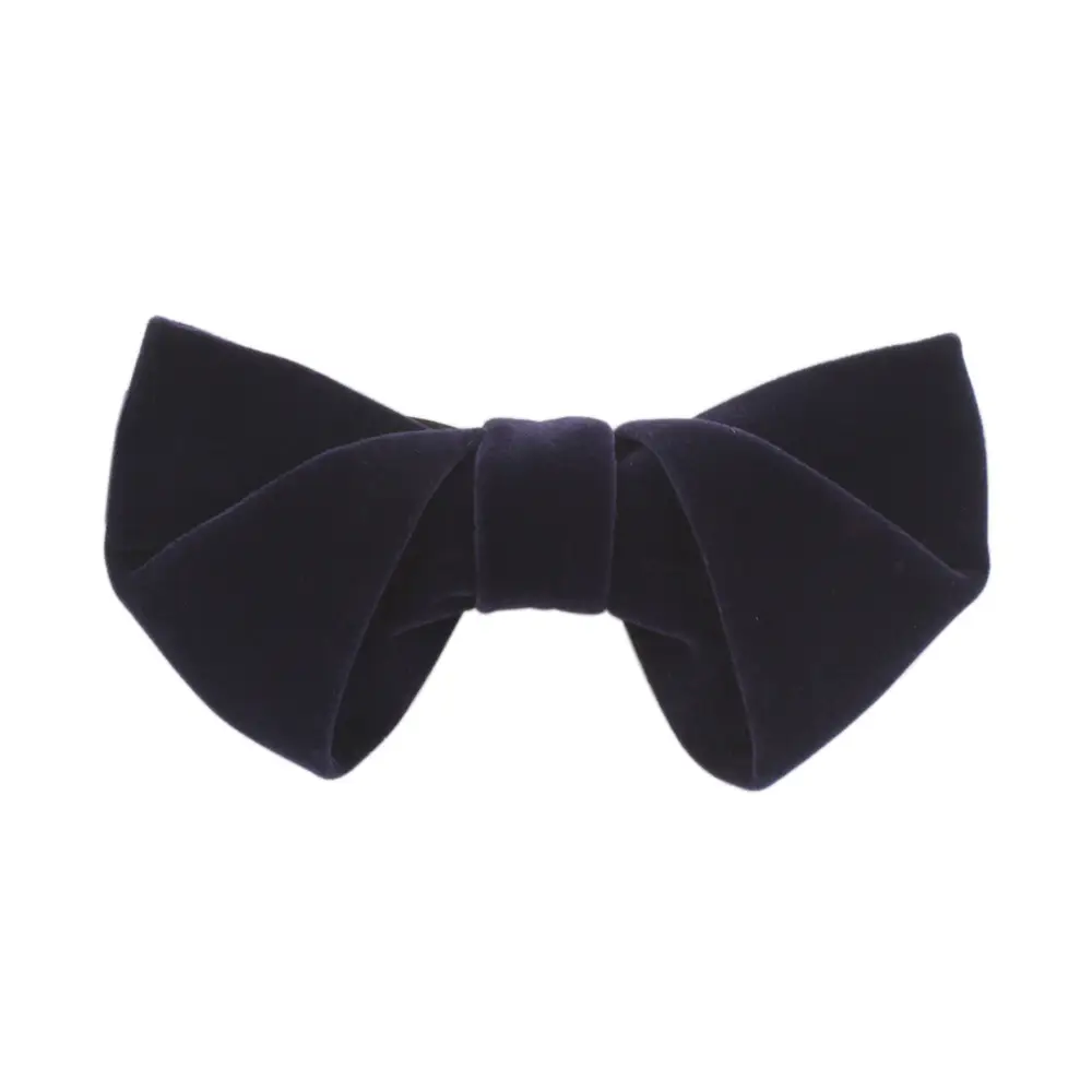 Red Velvet Bow Tie for Men - Image 4