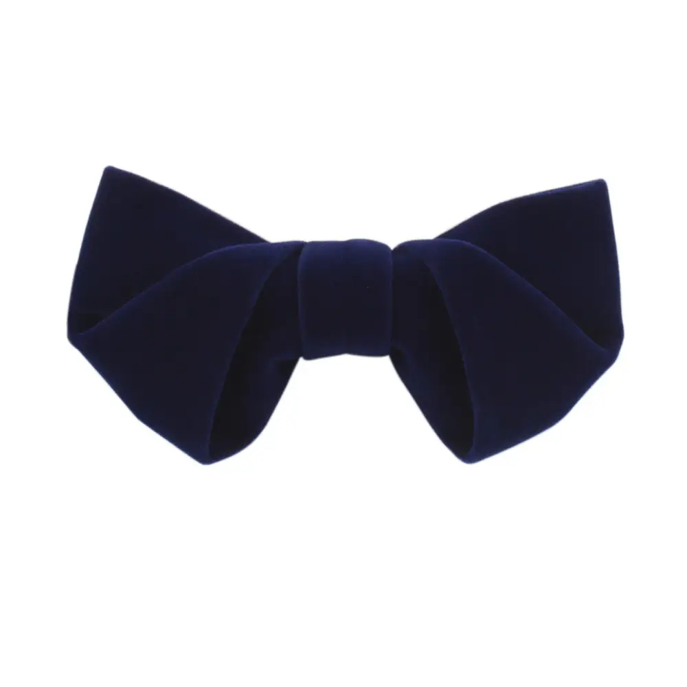 Red Velvet Bow Tie for Men - Image 8