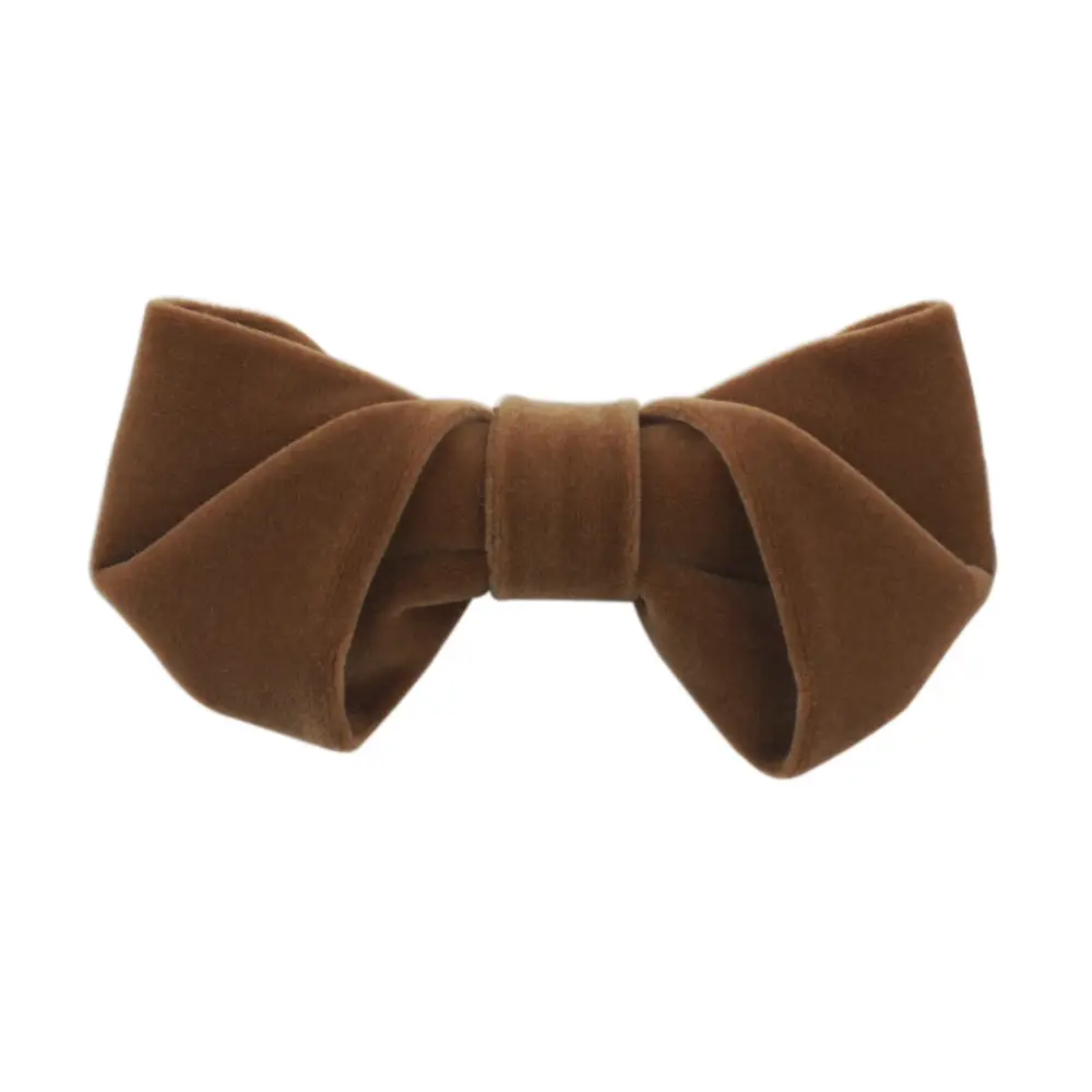 Red Velvet Bow Tie for Men - Image 9