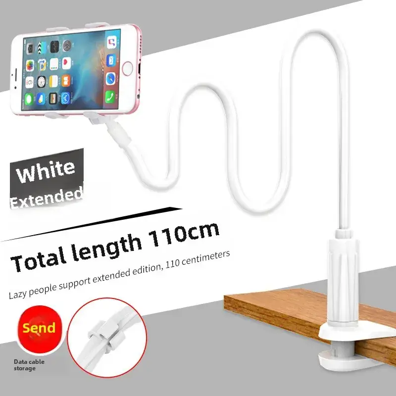 Mobile Phone Stand for iPad 110cm White - Image 5