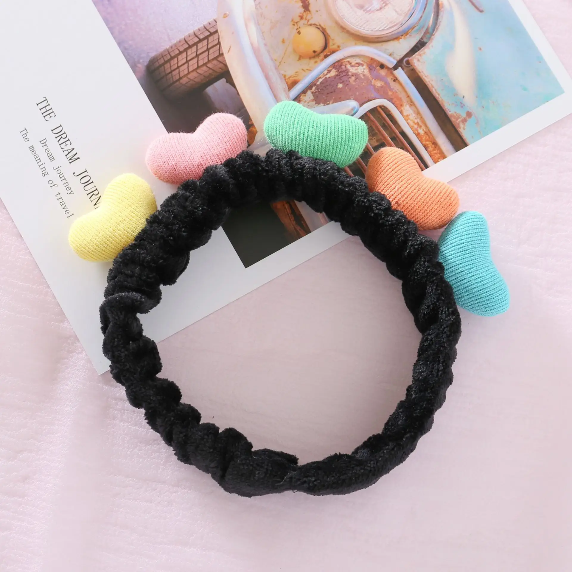 Cute Cartoon Hair Belt Face Wash for Girls - Image 10