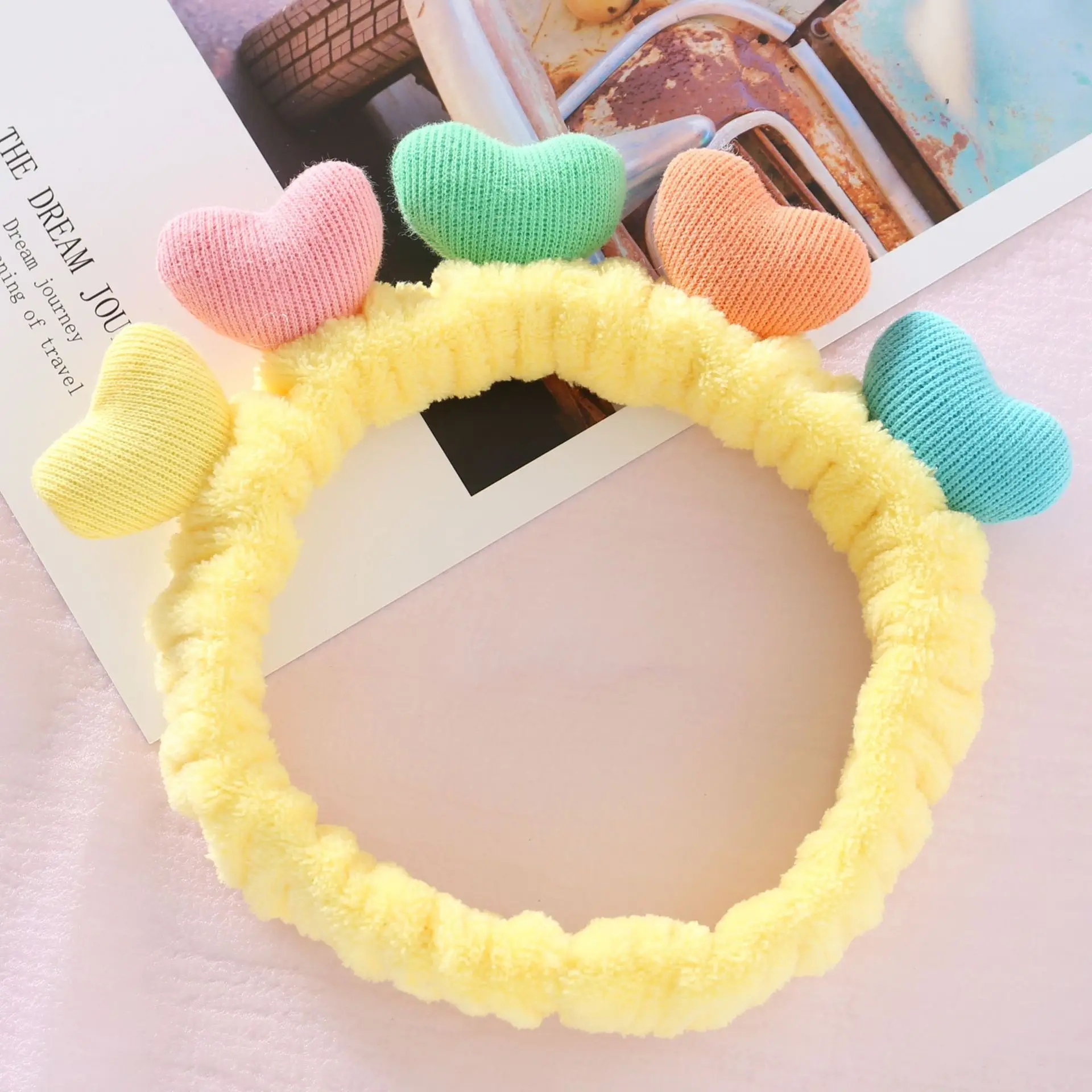 Cute Cartoon Hair Belt Face Wash for Girls - Image 11