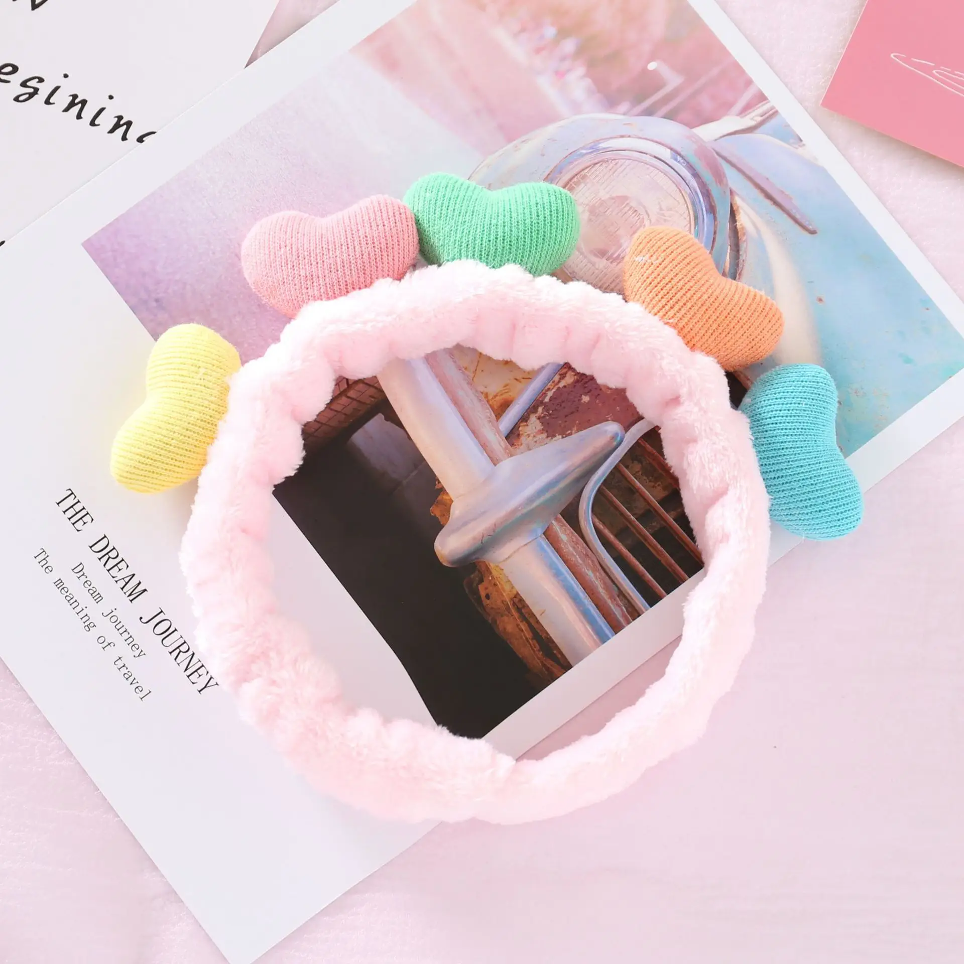 Cute Cartoon Hair Belt Face Wash for Girls - Image 7