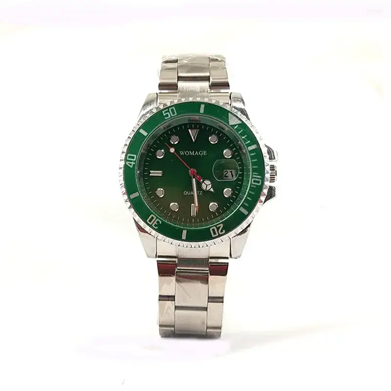 Men's Stainless Steel Chronograph Watch with Calendar - Image 4