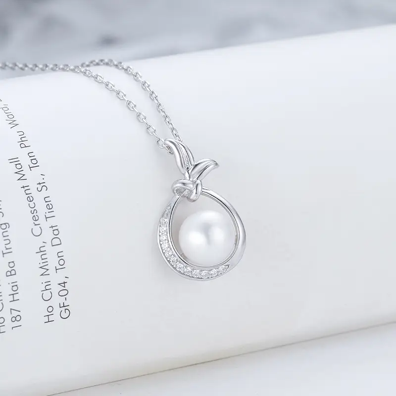 S925 Silver Pearl Clavicle Necklace for Women - Image 5