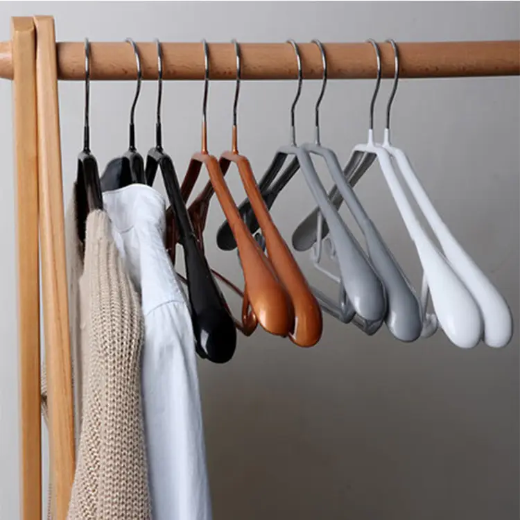 Wide Shoulder Hanger for Clothes Drying Rack Metal Non-Slip - Image 11