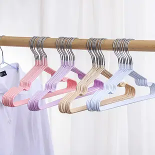 Wide Shoulder Hanger for Clothes Drying Rack Metal Non-Slip — feature 4
