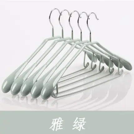 Wide Shoulder Hanger for Clothes Drying Rack Metal Non-Slip - Image 4