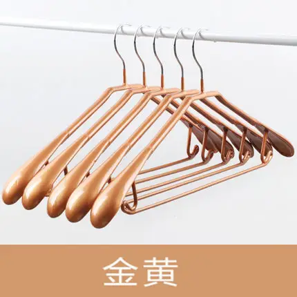 Wide Shoulder Hanger for Clothes Drying Rack Metal Non-Slip - Image 6