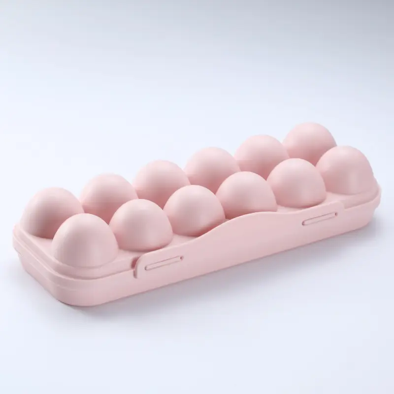 Stackable Egg Storage Box with Lid and Anti-Collision Design - Image 2