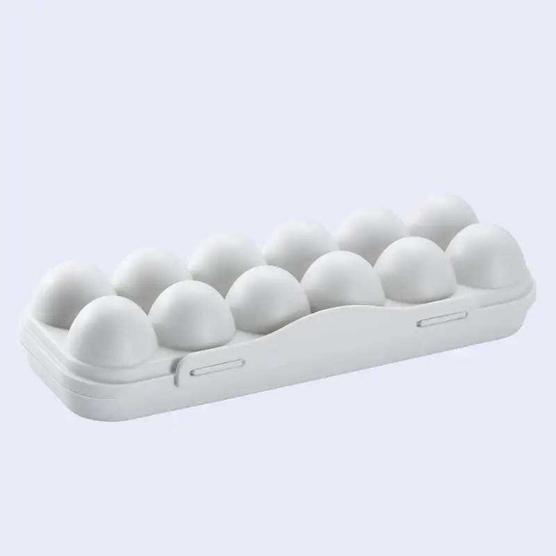 Stackable Egg Storage Box with Lid and Anti-Collision Design - Image 4
