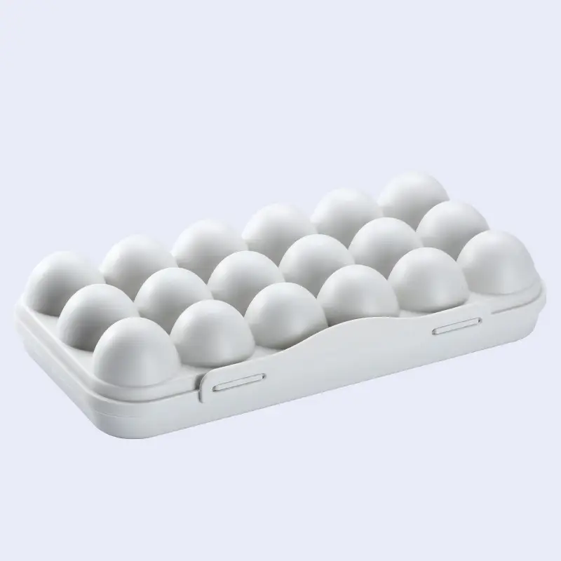 Stackable Egg Storage Box with Lid and Anti-Collision Design - Image 8