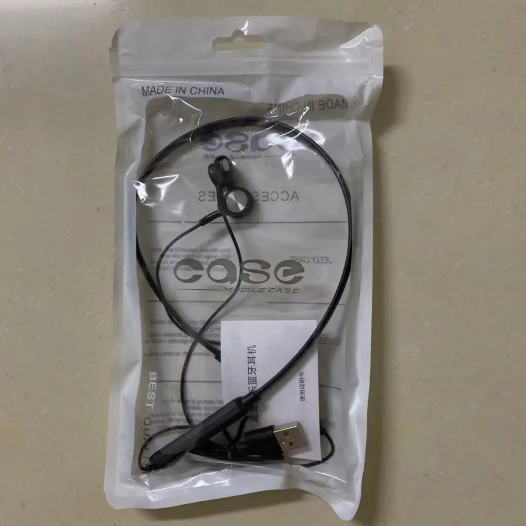 Wireless Sports Bluetooth Headset Waterproof Magnetic Neck Hanging - Image 2