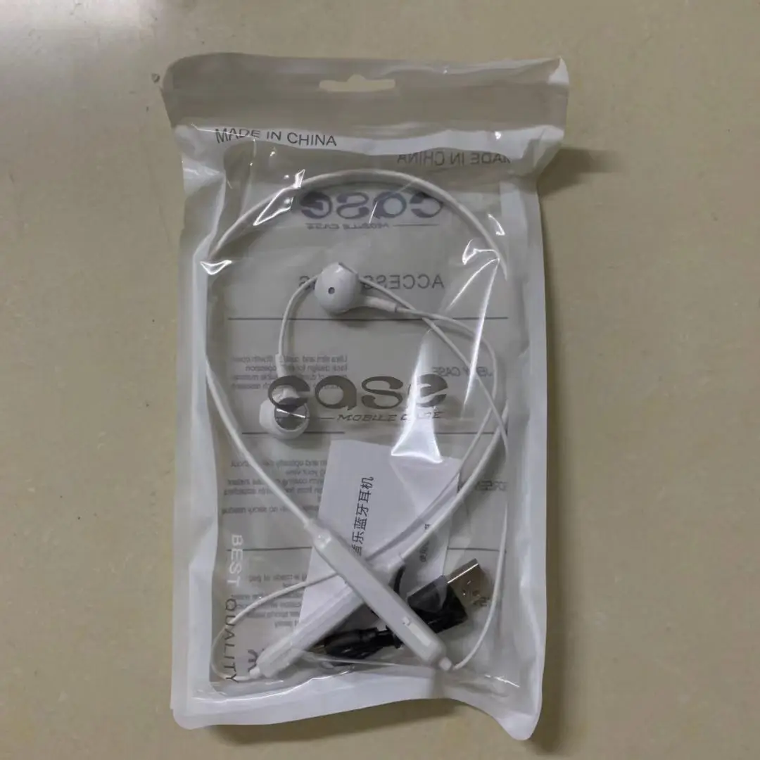 Wireless Sports Bluetooth Headset Waterproof Magnetic Neck Hanging - Image 3