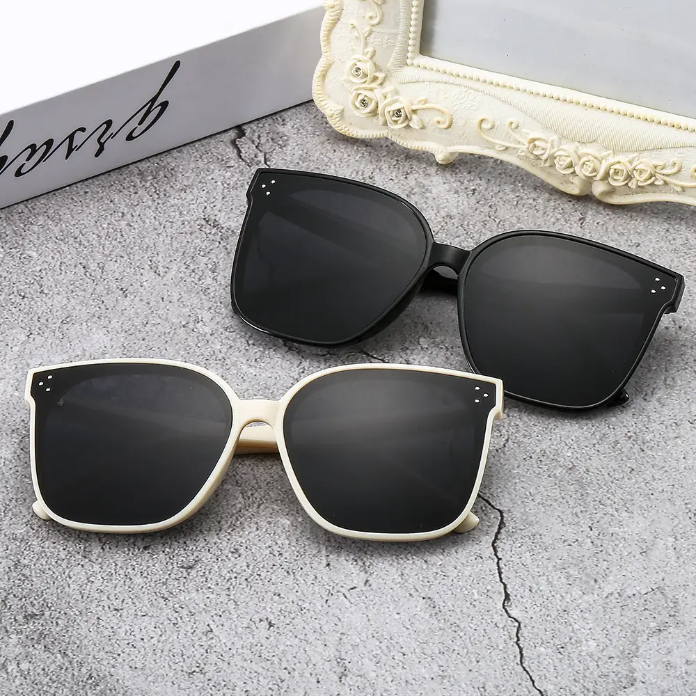 New Polarized Sunglasses gm Unisex Black Gold D17