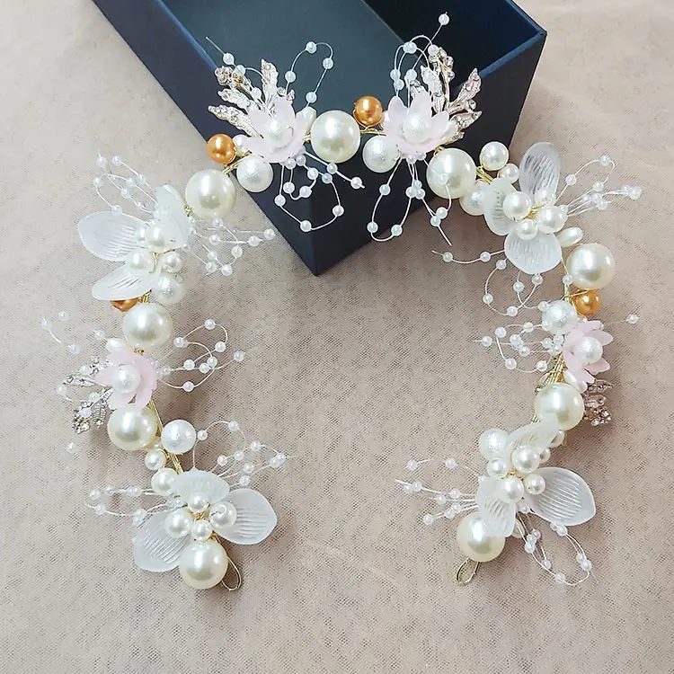 New Pearl Flower Hair Band for Women & Girls - Image 17