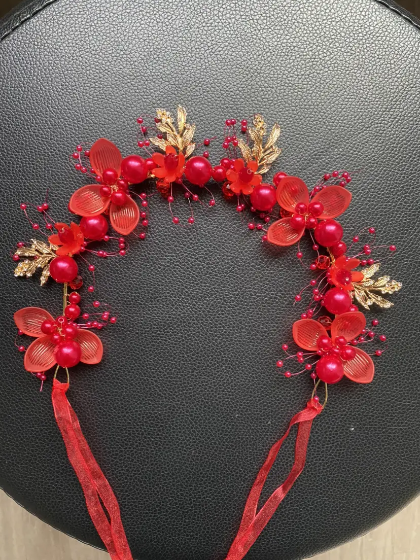 New Pearl Flower Hair Band for Women & Girls - Image 5