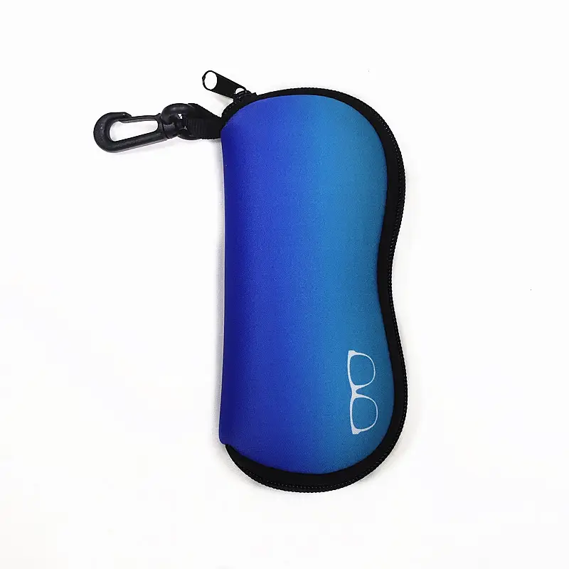 Colorful Printed Sunglasses Bag with Hook - Image 3
