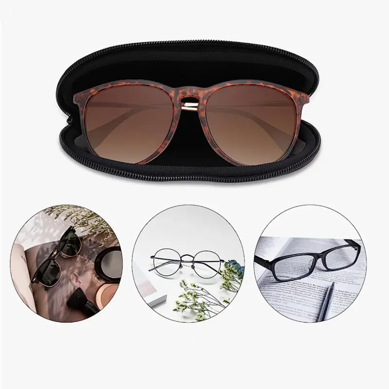 Colorful Printed Sunglasses Bag with Hook - Image 11