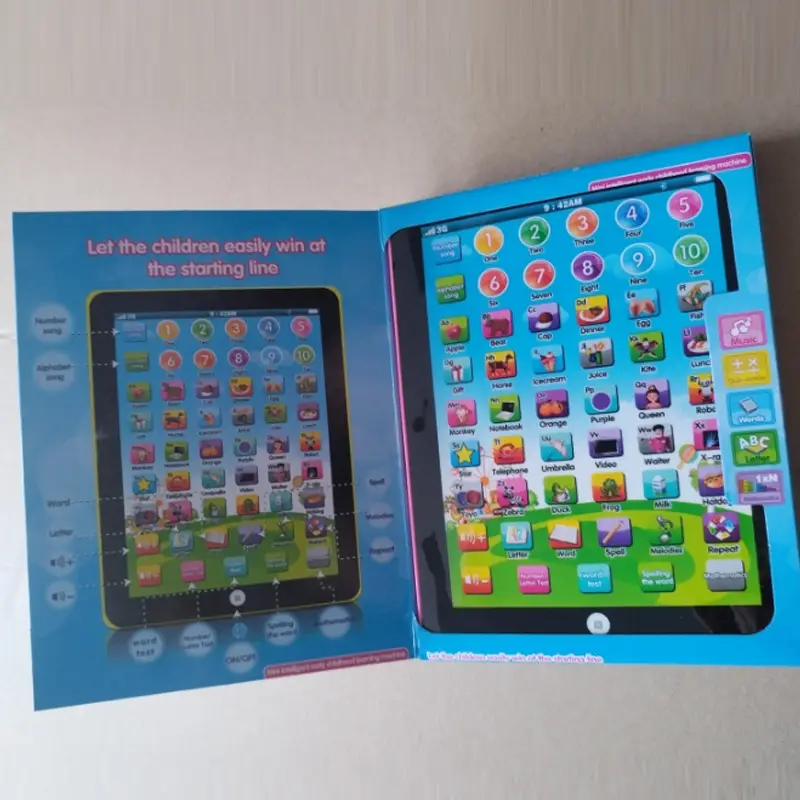 Cross-Border Touch Voice Tablet for Kids Early Education - Image 2