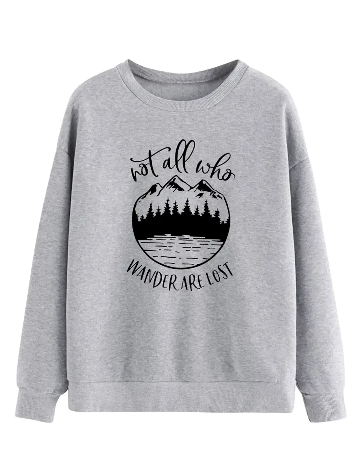 Black Mountain Print Crewneck Sweatshirt - Image 3