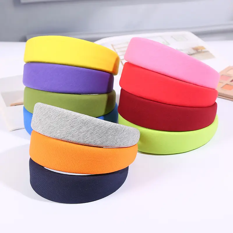 Milk Silk Cross-Border Headband Green Blue Red - Image 14