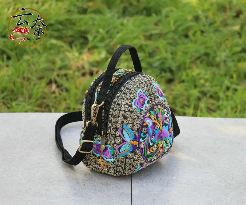Embroidered Multi-purpose Women's Crossbody Bag — feature 14