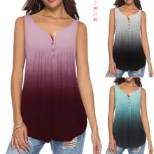 Women's Maroon Long Sleeve V-Neck Dress — feature 17