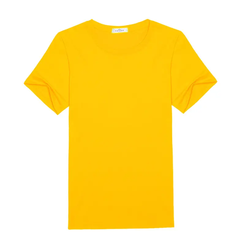 Factory Wholesale Men Grey T-Shirt Round Neck CVCL80