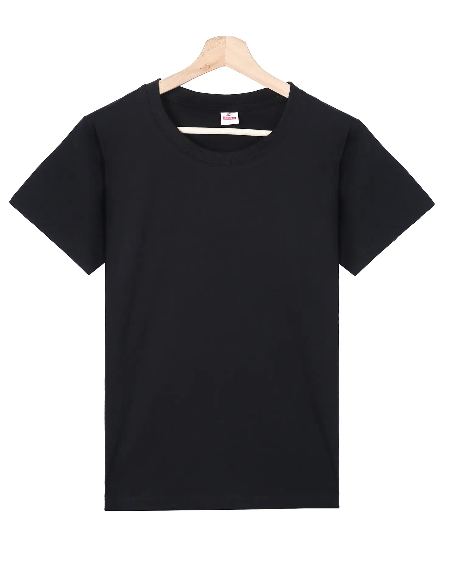 Factory Wholesale Men Grey T-Shirt Round Neck CVCL80
