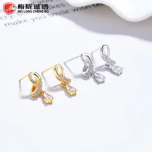 925 Sterling Silver French Entry Water Flower Earrings for Women โ feature 4