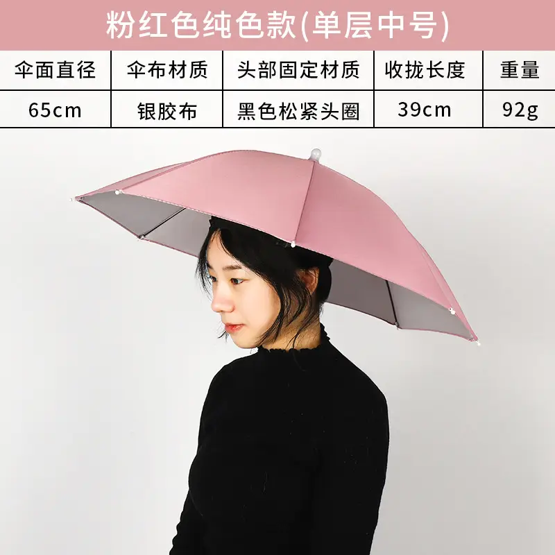 Double Layer Windproof Umbrella Cap for Hot Weather - Image 18