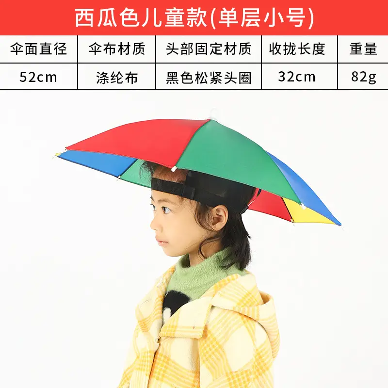 Double Layer Windproof Umbrella Cap for Hot Weather - Image 19