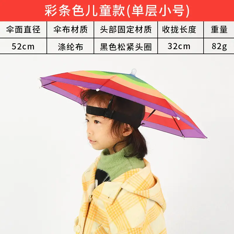 Double Layer Windproof Umbrella Cap for Hot Weather - Image 20