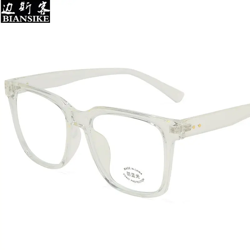Black Square Frame Anti-Blue Light Tr Glasses Wholesale - Image 7