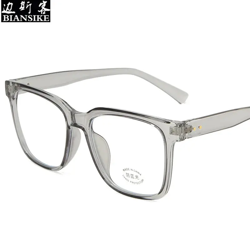 Black Square Frame Anti-Blue Light Tr Glasses Wholesale - Image 8