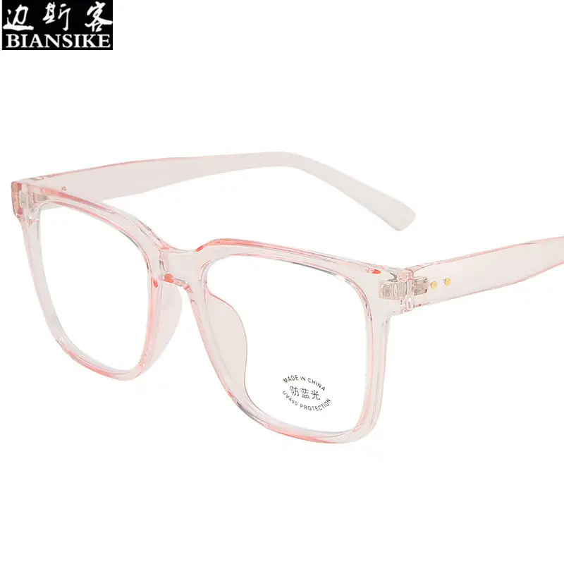 Black Square Frame Anti-Blue Light Tr Glasses Wholesale - Image 2