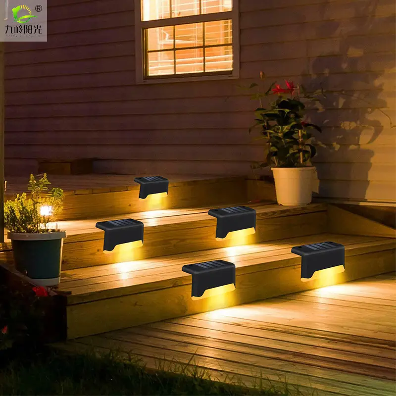 Solar Step Lights for Outdoor Garden Decor - Image 3